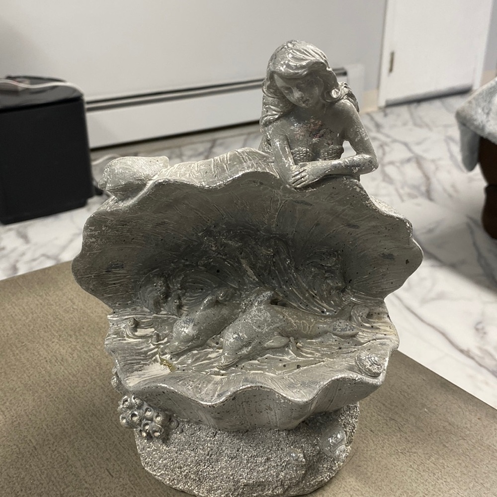 Mermaid and dolphin home decor